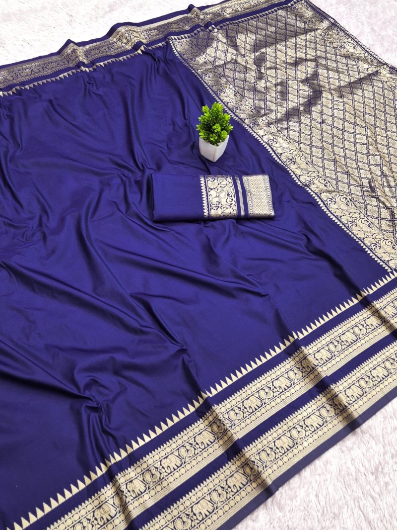 Narayan Pet Vol 1 By Aab Soft Silk Zari Weaving Saree
